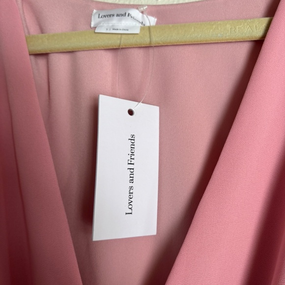 NWT Lovers & Friends Blush Pink mini dress Size S - Picture 4 of 6